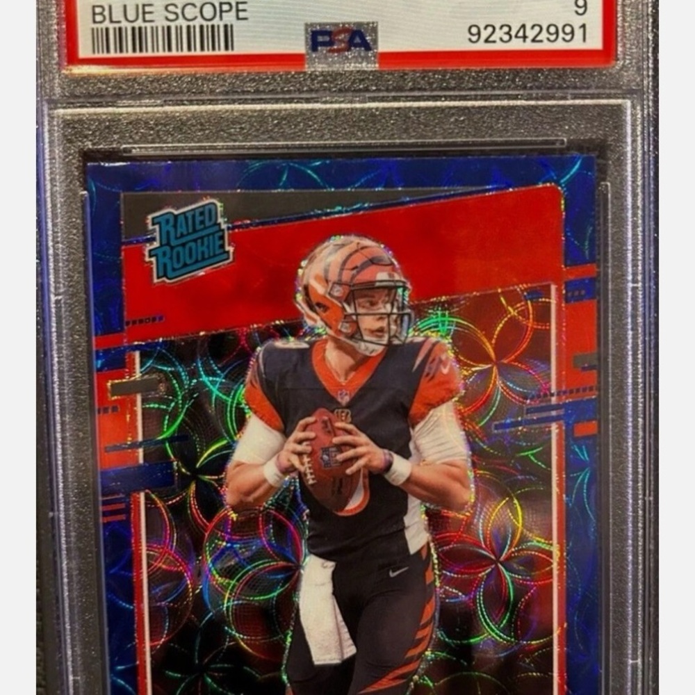 Blue Scope 2020 Joe Burrow rookie.
